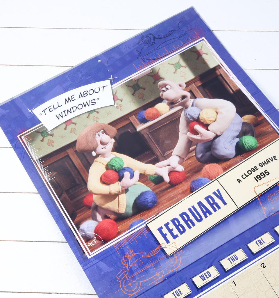 Wallace & Gromit Calendar 2024