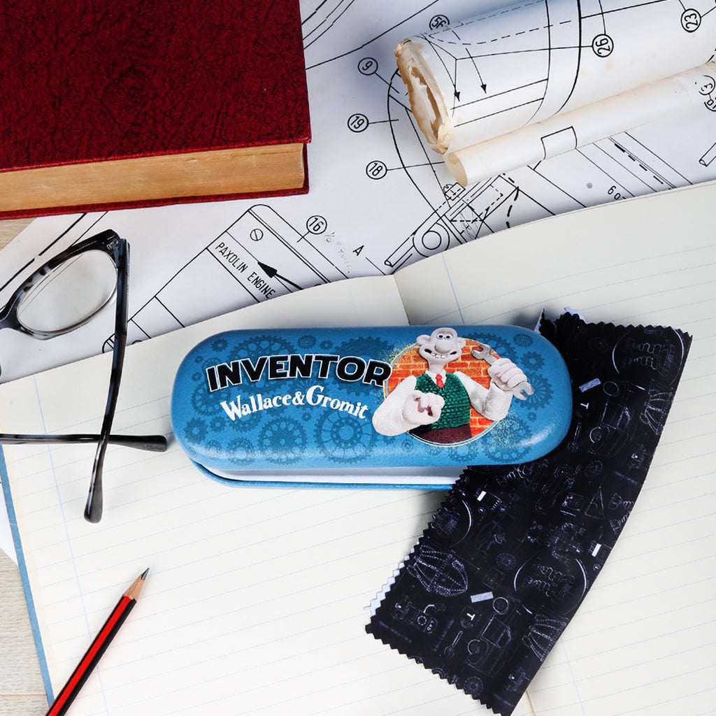 Wallace & Gromit Inventor Glasses Case