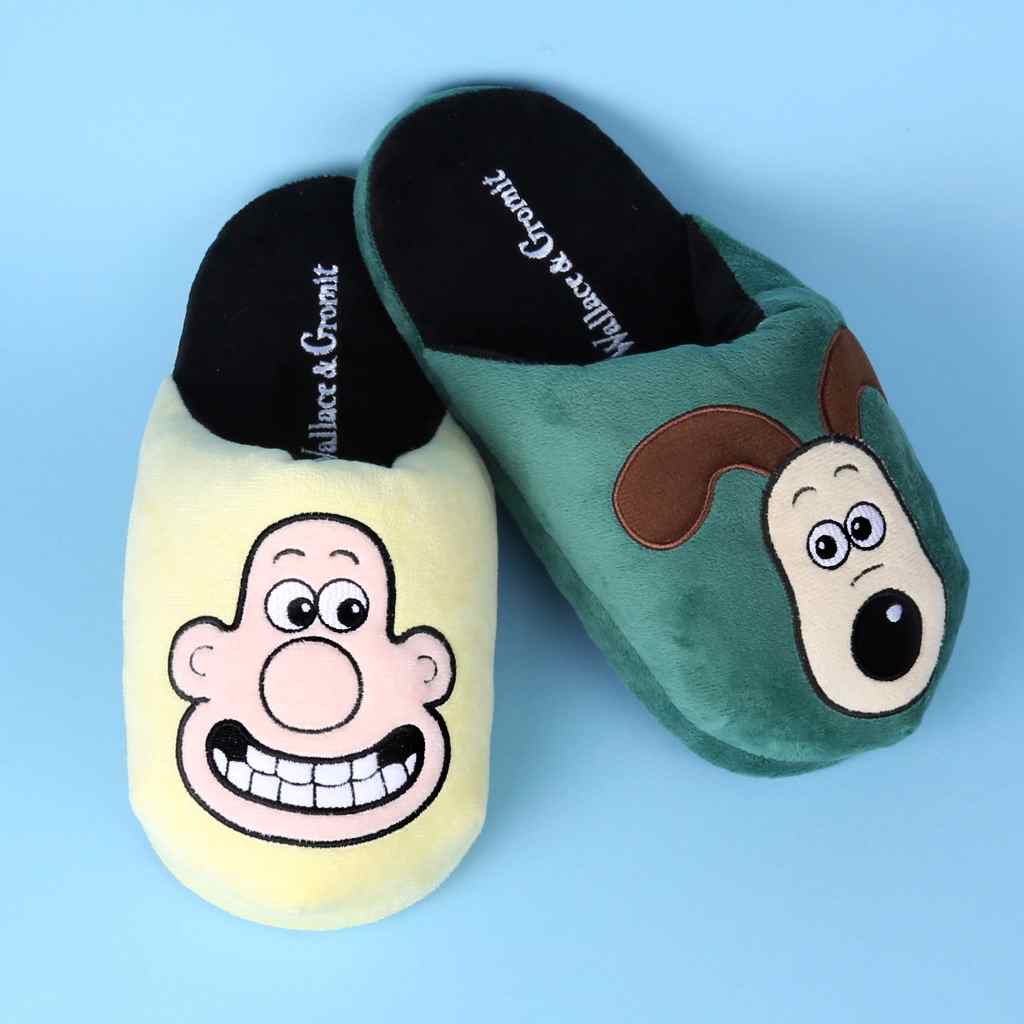 Wallace & Gromit Character Slippers