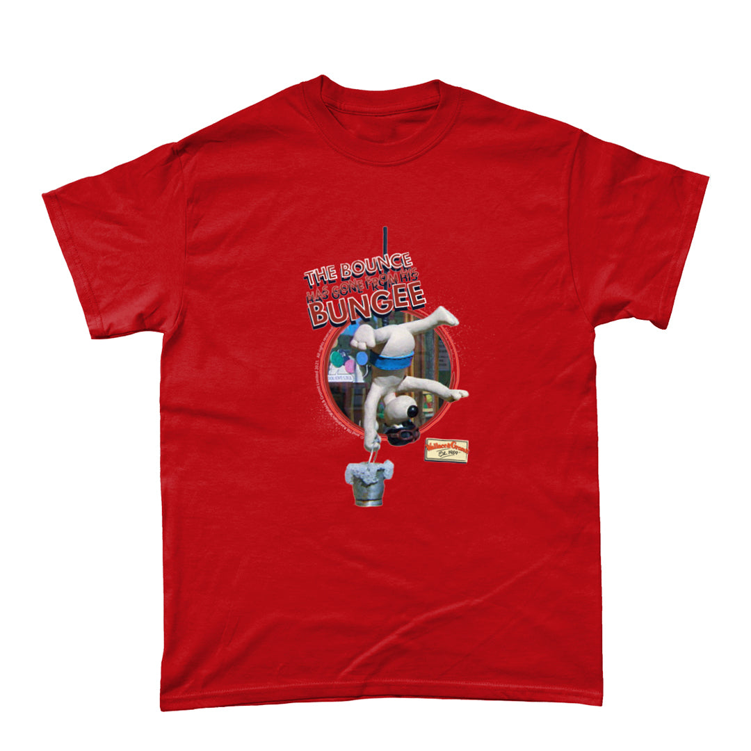 Bungee Gromit T-shirt – Gromit Unleashed Shop