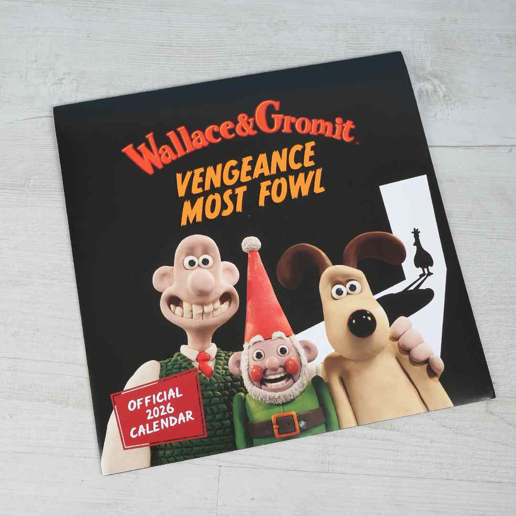 Wallace & Gromit Calendar 2026