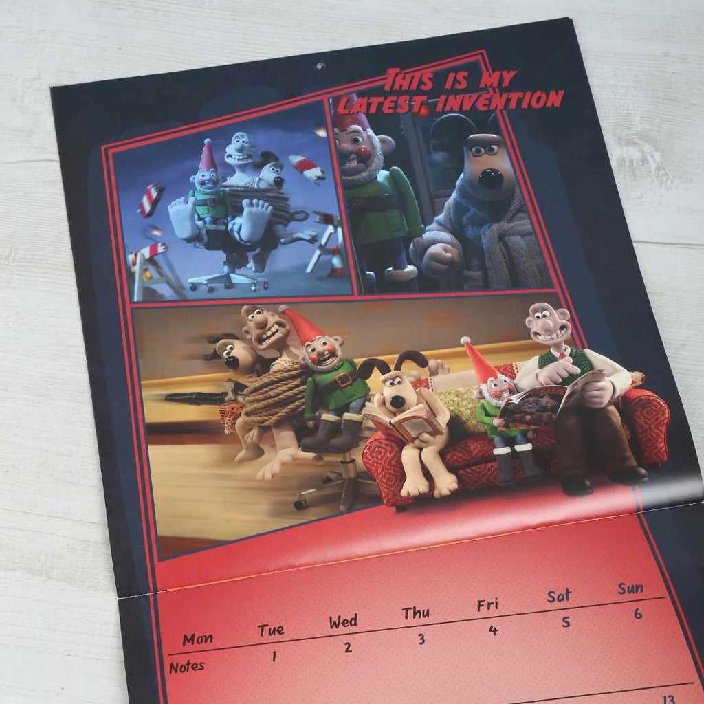 Wallace & Gromit Calendar 2026