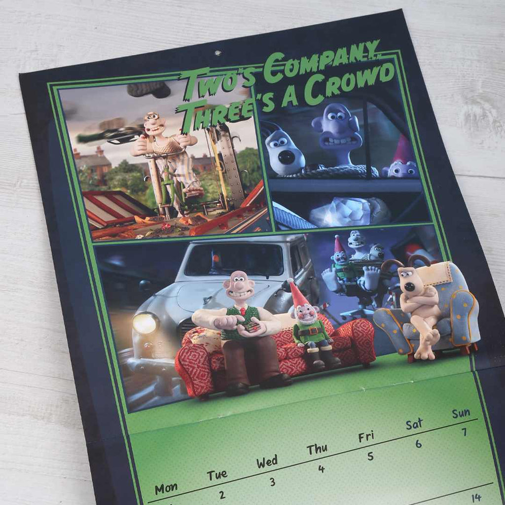 Wallace & Gromit Calendar 2026
