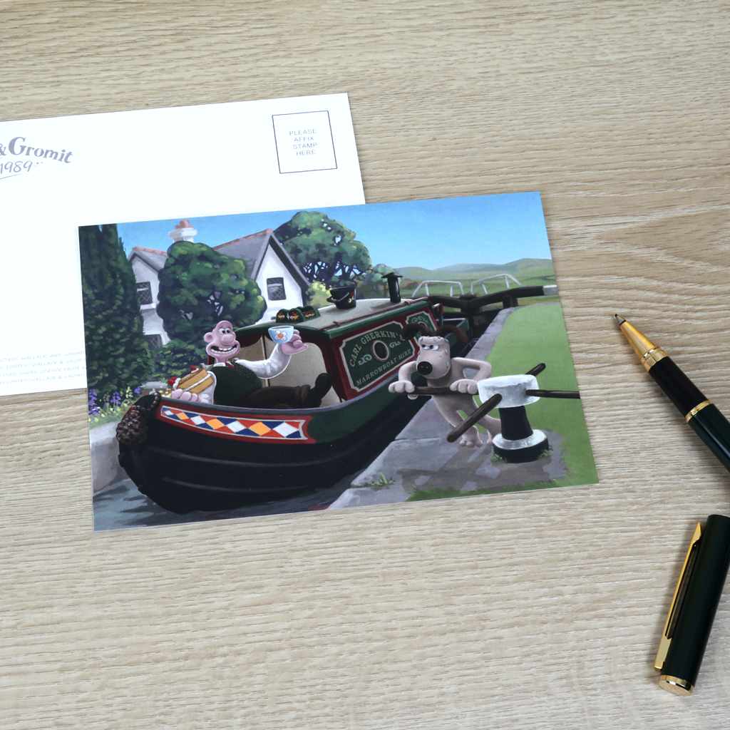 Wallace & Gromit Staycation Postcards