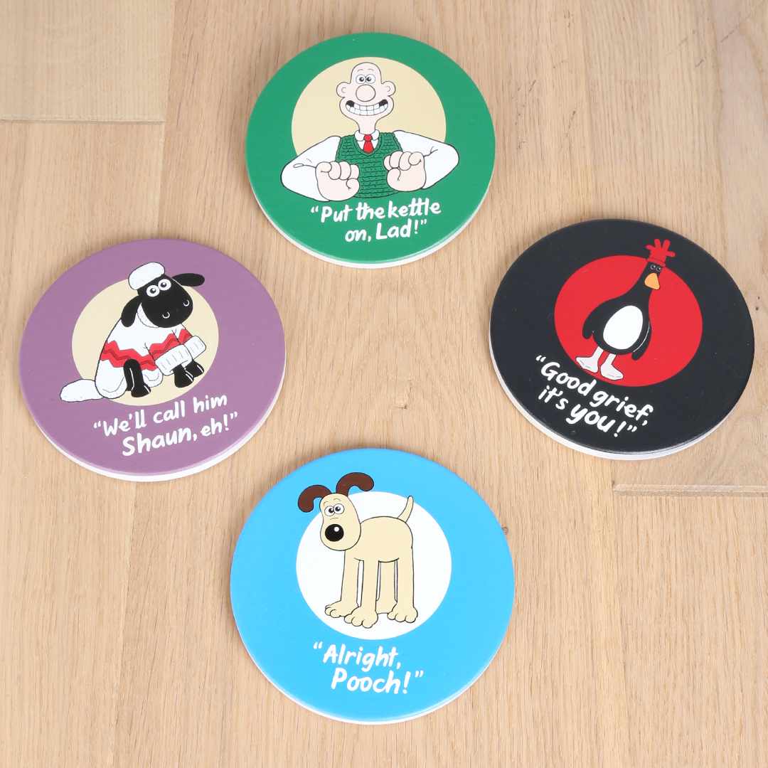 Shaun the Sheep We'll call him Shaun, eh! Ceramic Coaster – Gromit Unleashed Shop Shaun the Sheep We'll call him Shaun, eh! Ceramic Coaster – Gromit Unleashed Shop