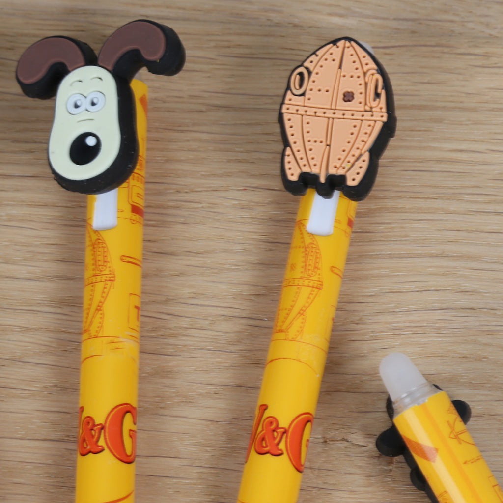 Wallace & Gromit Erasable Pens