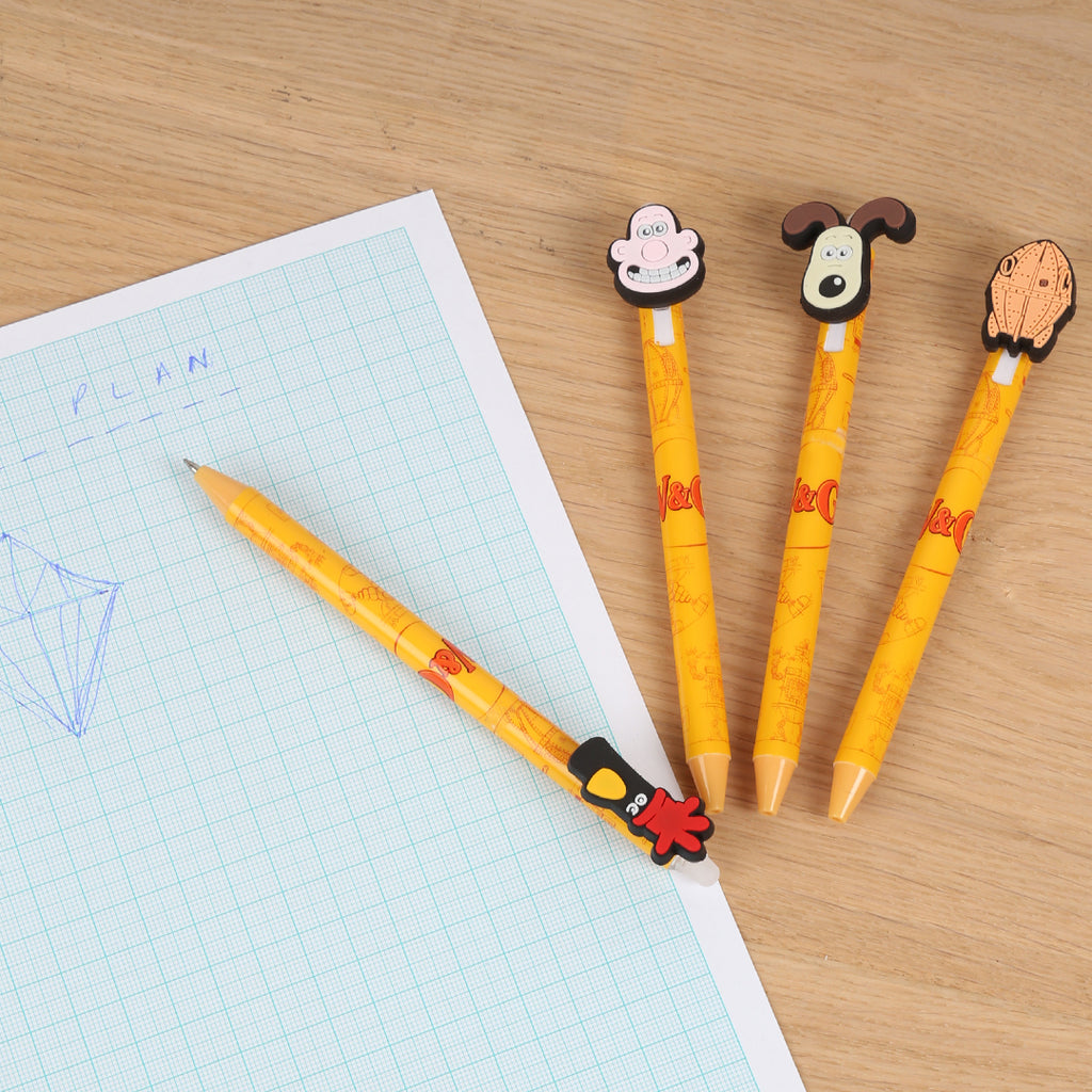 Wallace & Gromit Erasable Pens