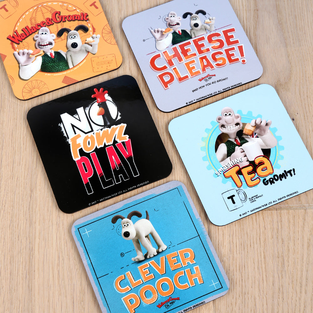 wallace and gromit coaster collection
