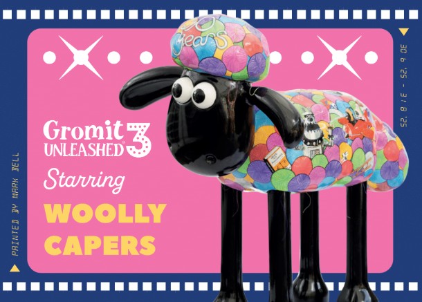 Gromit Unleashed 3 Postcards
