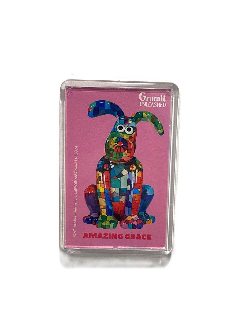 Gromit Unleashed Sculpture Photo Magnet