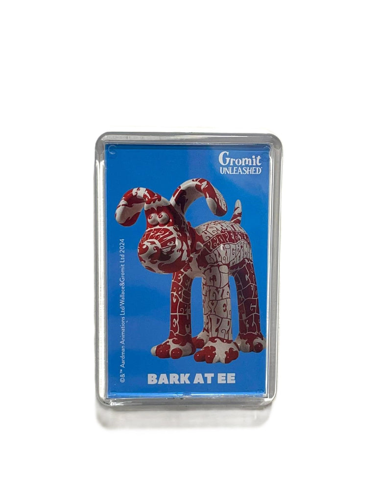 Gromit Unleashed Sculpture Photo Keyring