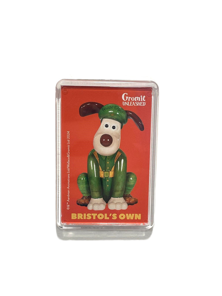 Gromit Unleashed Sculpture Photo Keyring