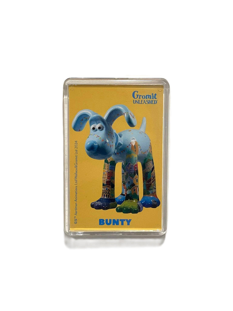 Gromit Unleashed Sculpture Photo Keyring