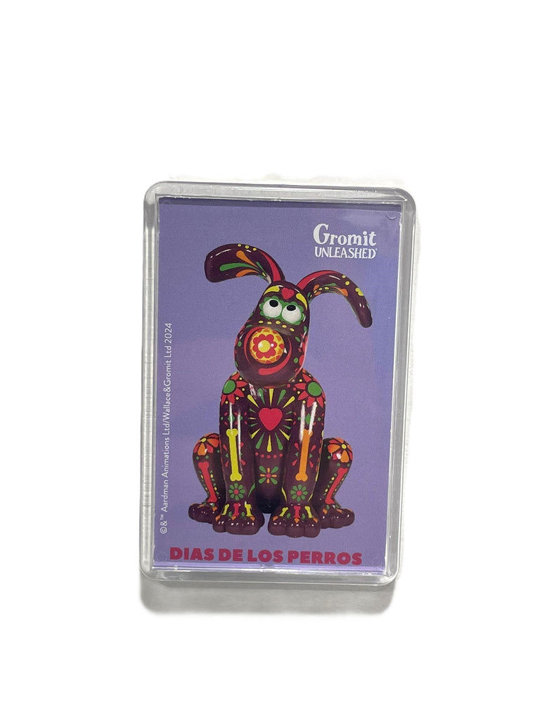 Gromit Unleashed Sculpture Photo Keyring