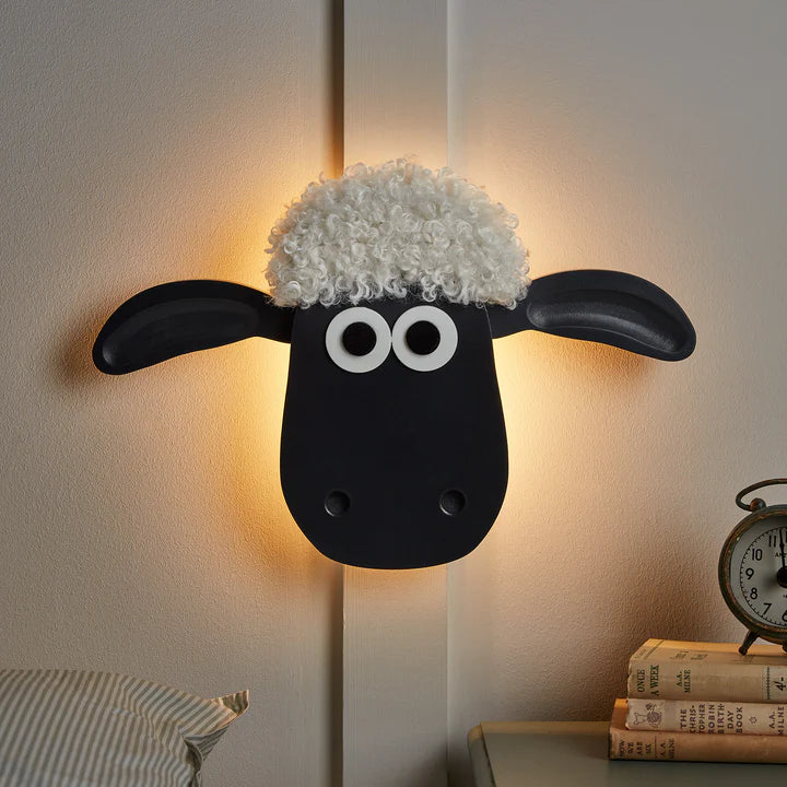 Shaun the Sheep Face Wall Light