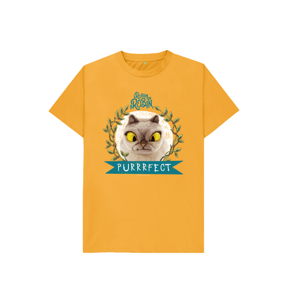 Mustard The Cat, Robin Robin - Children's T-shirt