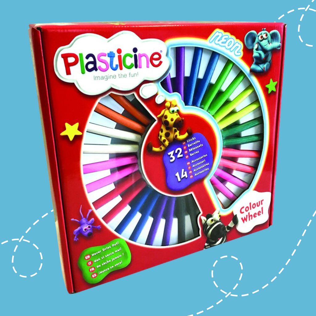 Plasticine 32 Colour Wheel Pack