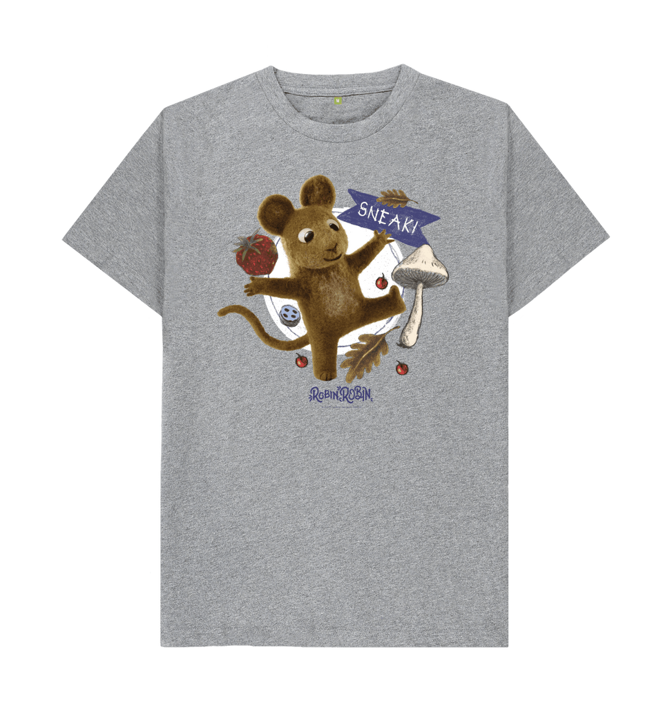 Athletic Grey Dink Robin Robin - Adult T-shirt