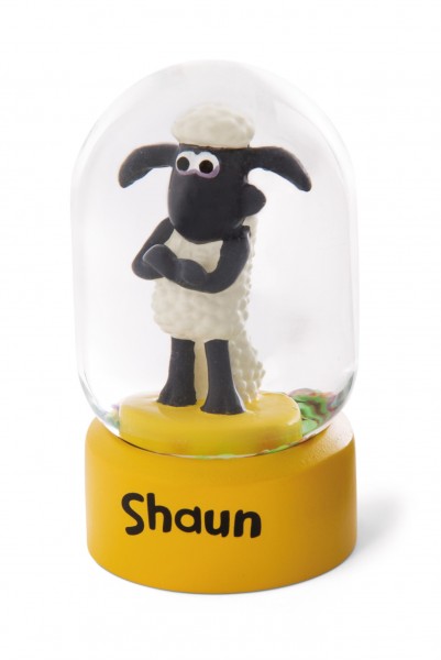 Shaun the Sheep Mini Glitter Globe