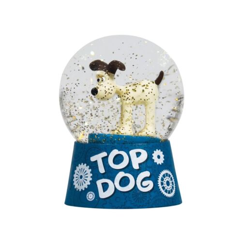 Wallace and Gromit 'Top Dog' Glitter Snow Globe