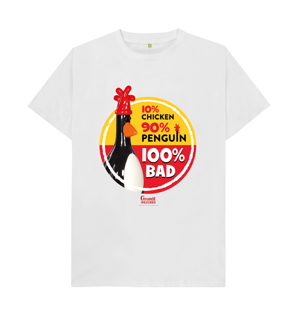 White Feathers McGraw 100% Bad Adult  T-shirt