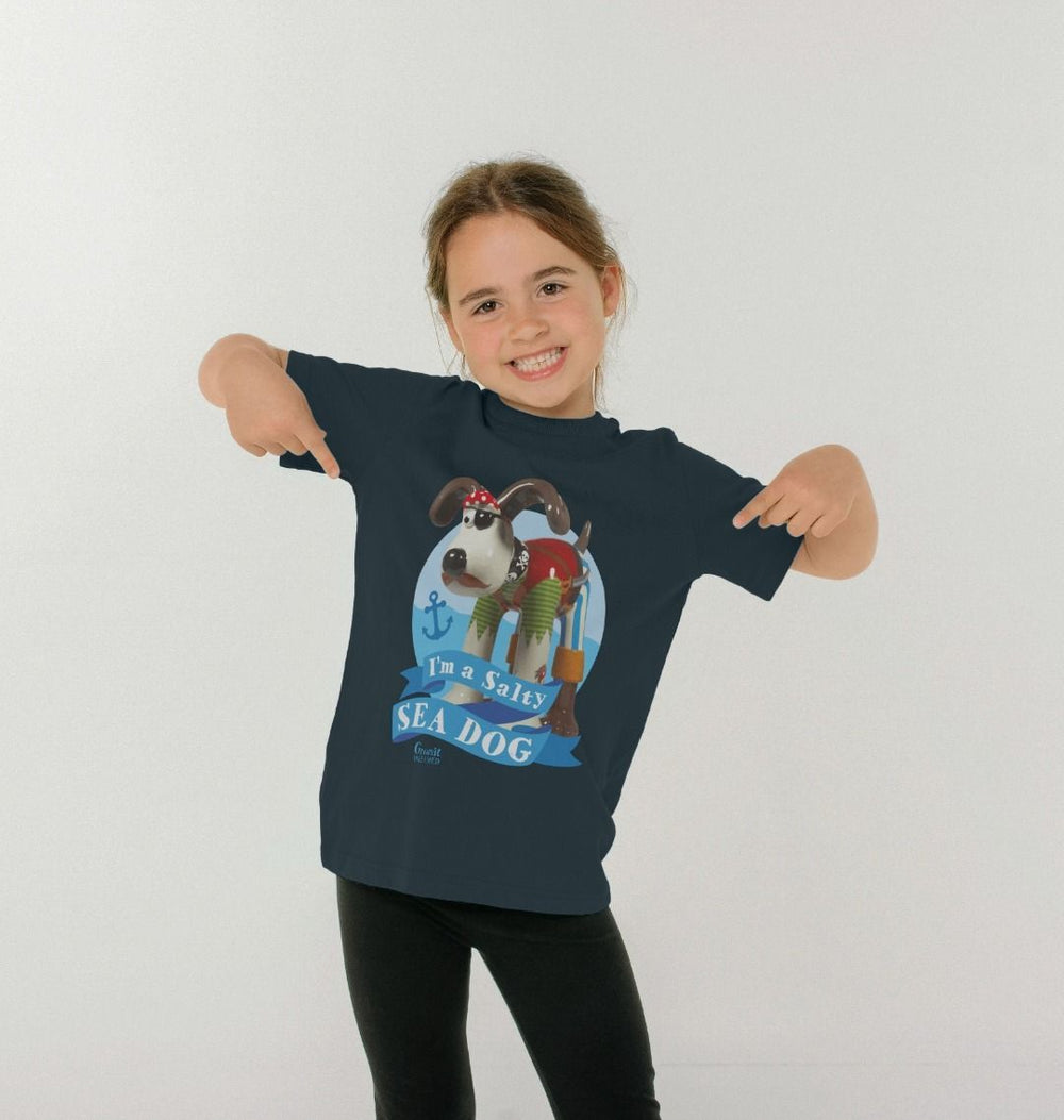 Salty Sea Dog Gromit Children's T-shirt