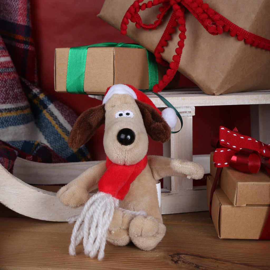 Soft Toy Gromit Christmas Decoration