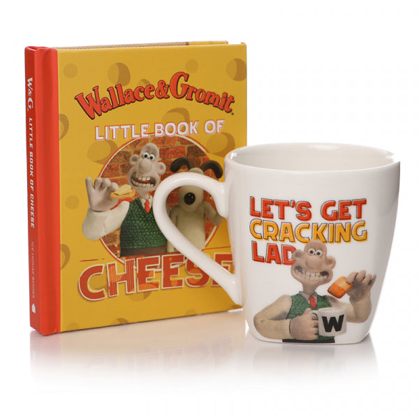 Wallace & Gromit Book & Espresso Cup Gift Set