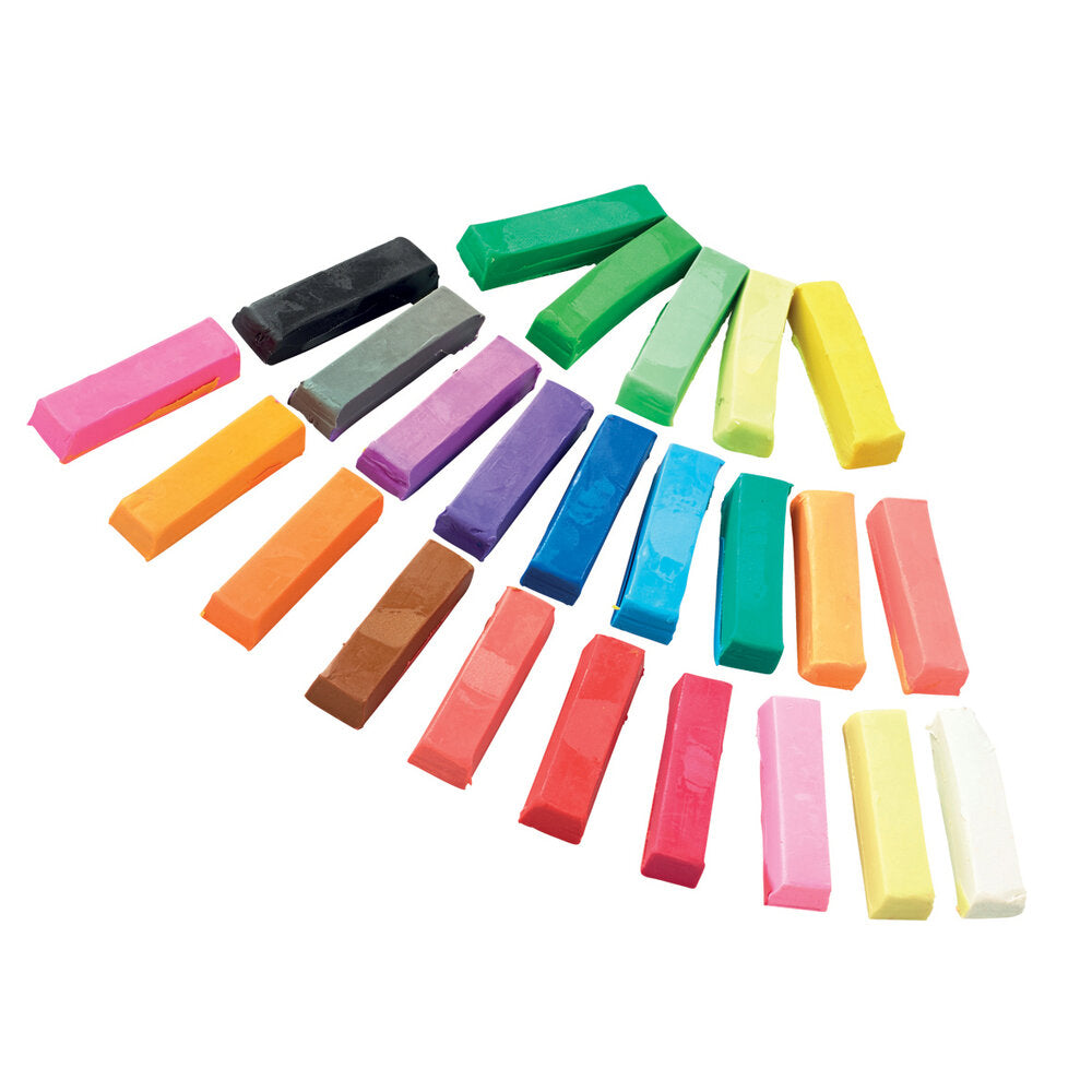 Plasticine 24 Assorted Colour Pack