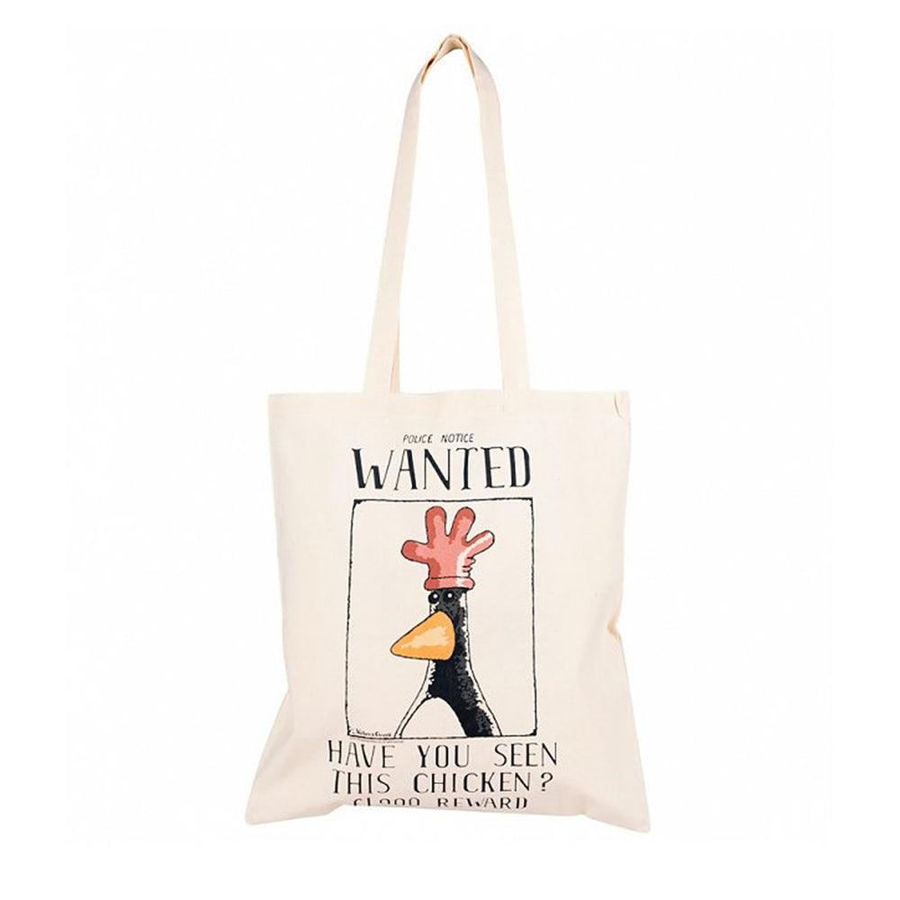 Feathers McGraw Wanted Poster Tote Bag