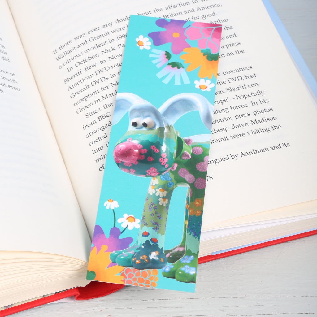 Floral Gromit Bookmarks