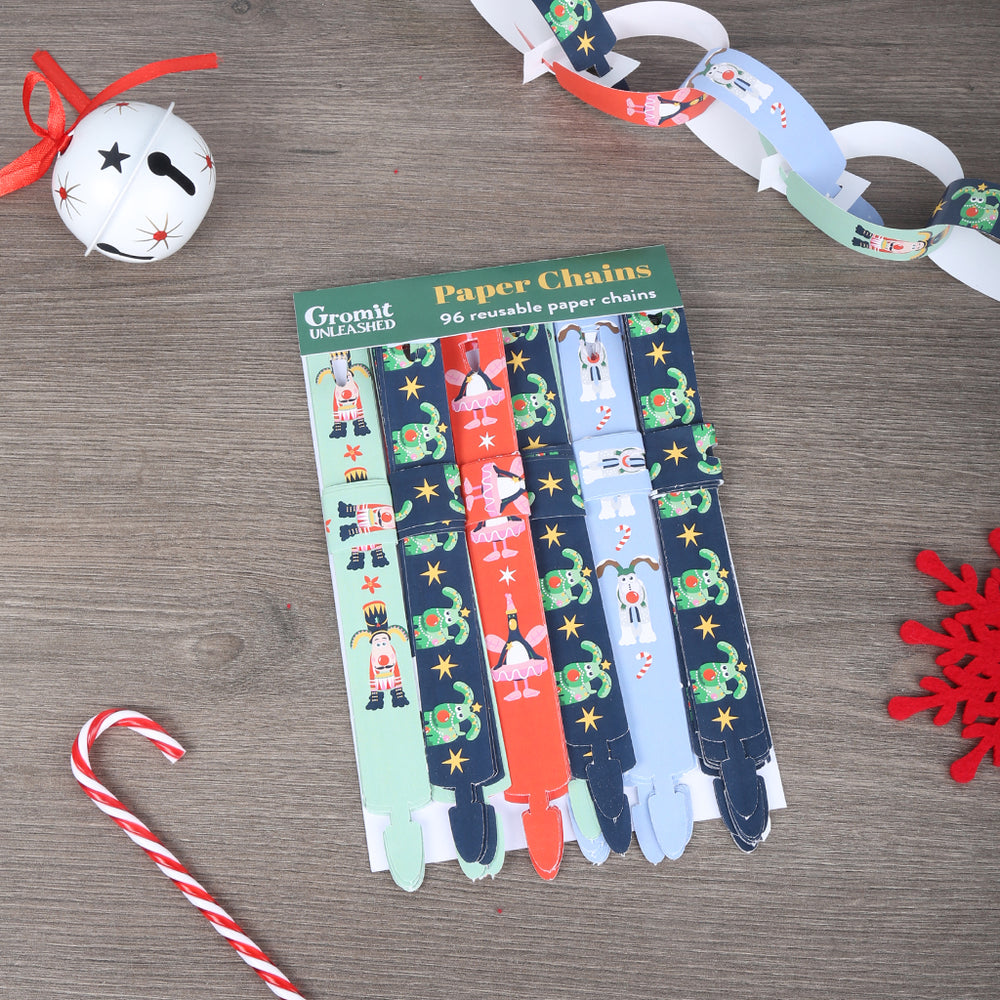 Gromit Unleashed Reusable Paper Chains