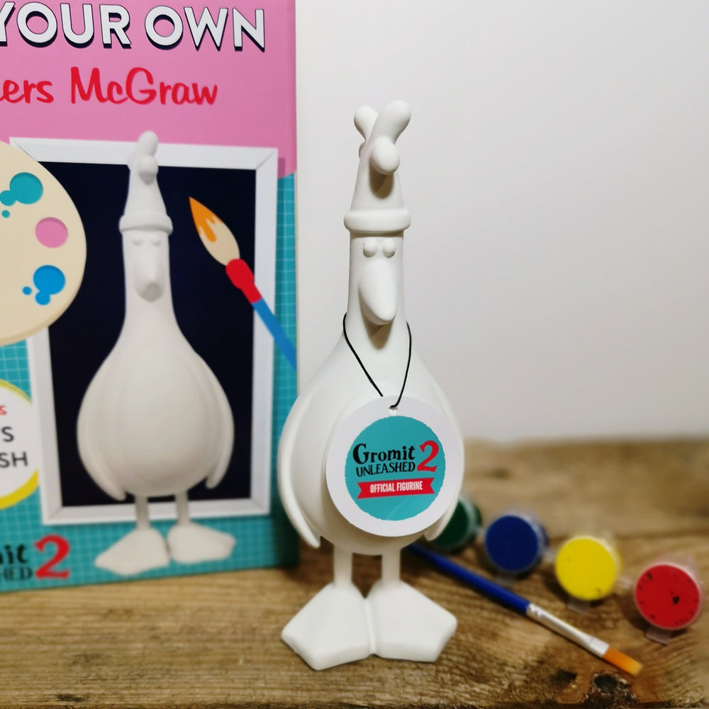 Paint Your Own Feathers Figurine