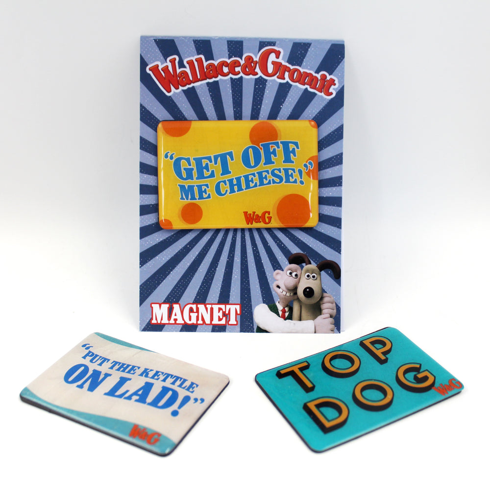 Wallace & Gromit 'Top Dog' Fridge Magnet