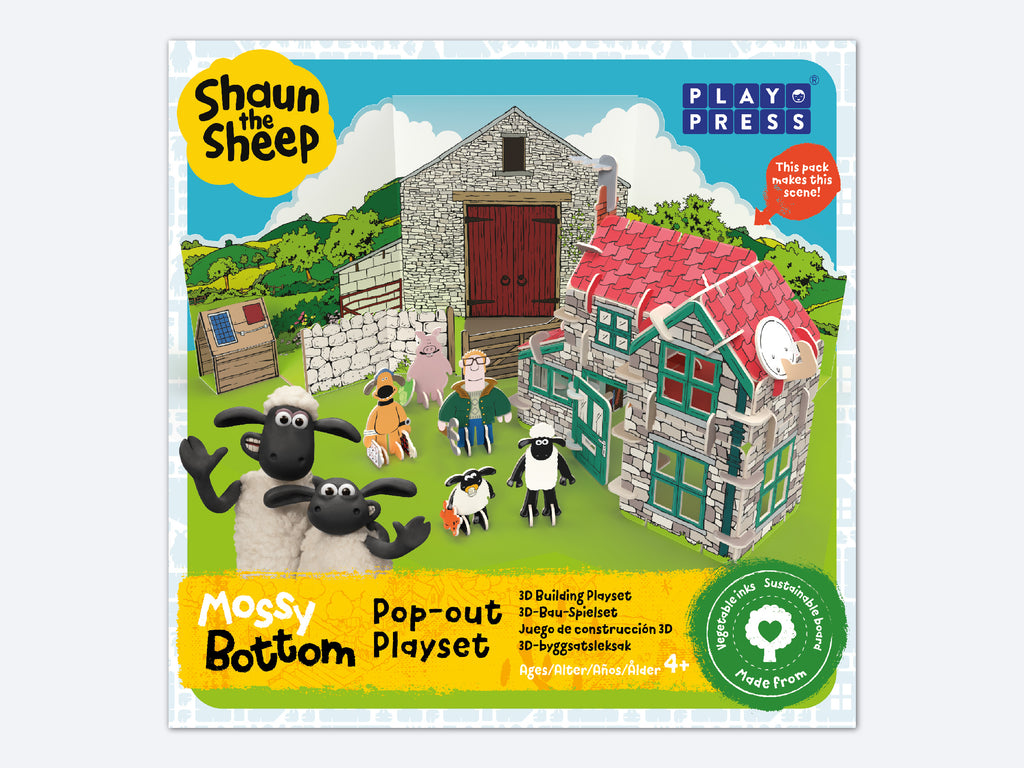Shaun the Sheep Eco- Friendly Playset