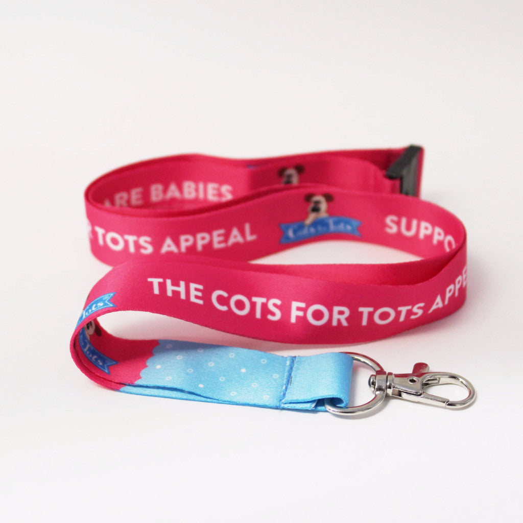Cots for Tots Lanyard