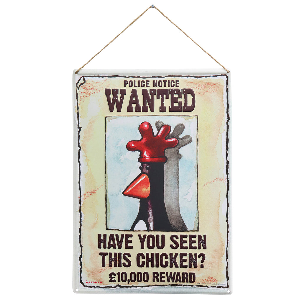 Wallace & Gromit Metal Movie Poster Plaques
