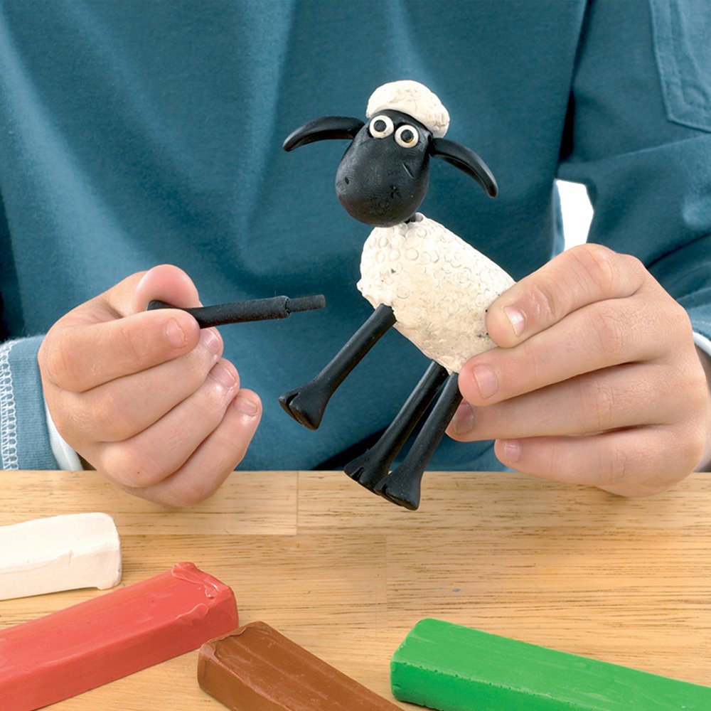 Plasticine Shaun The Sheep Model Maker Farmyard Fun