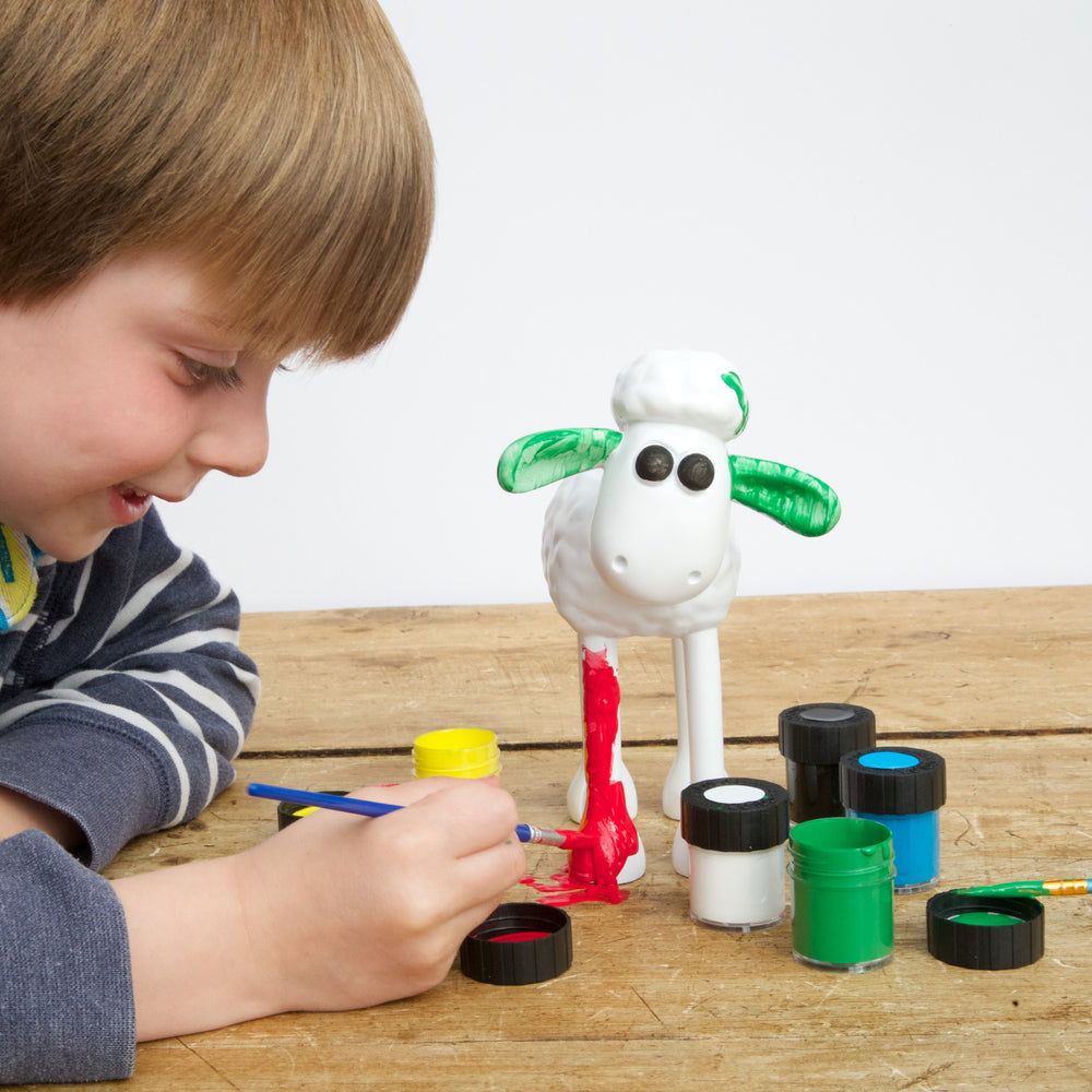 Paint Your Own Shaun Figurine