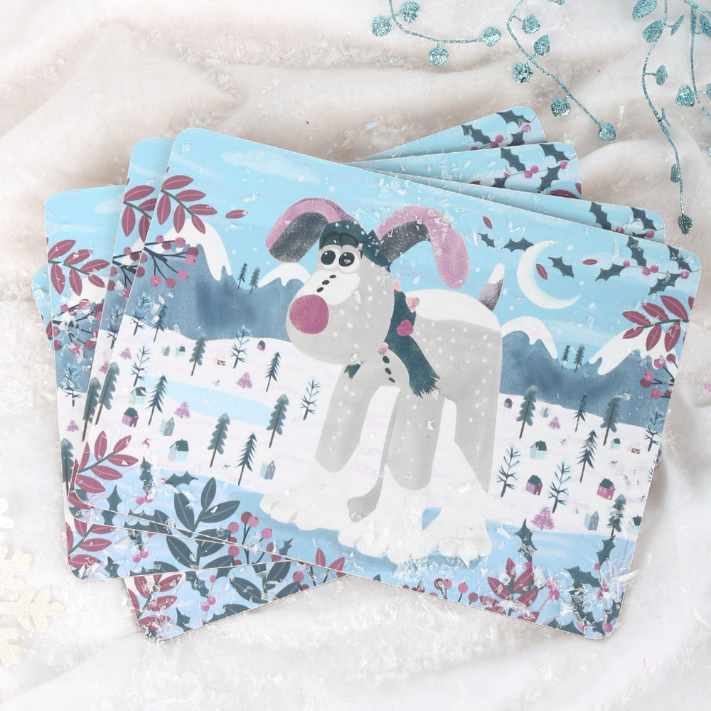 The Snow Gromit Placemat Set