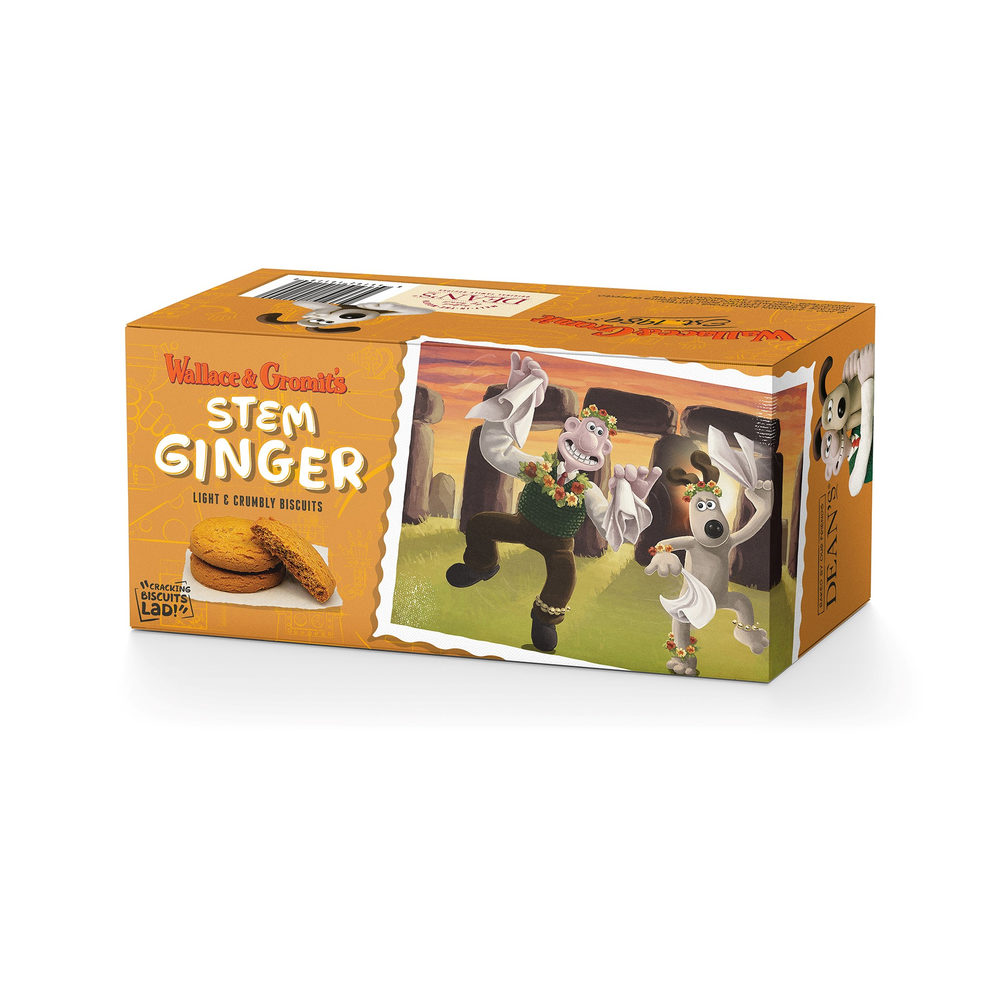 Wallace & Gromit's Stem Ginger Biscuits