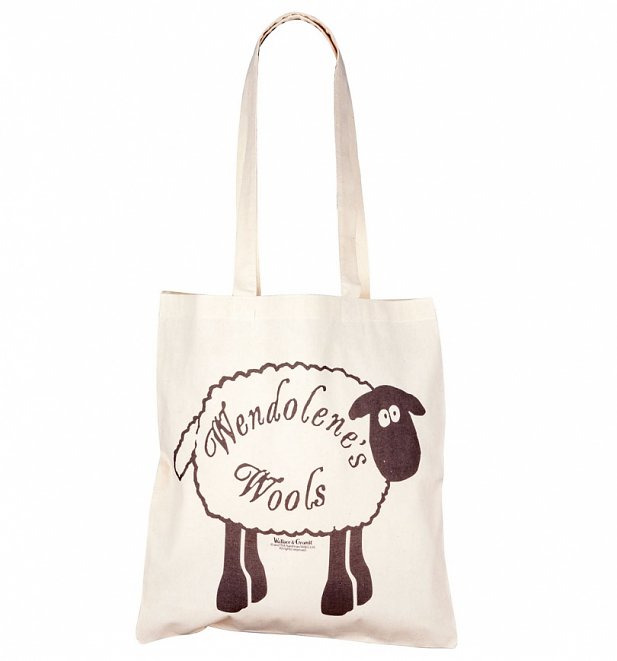 Wallace and Gromit Wendolene's Wools Tote Bag
