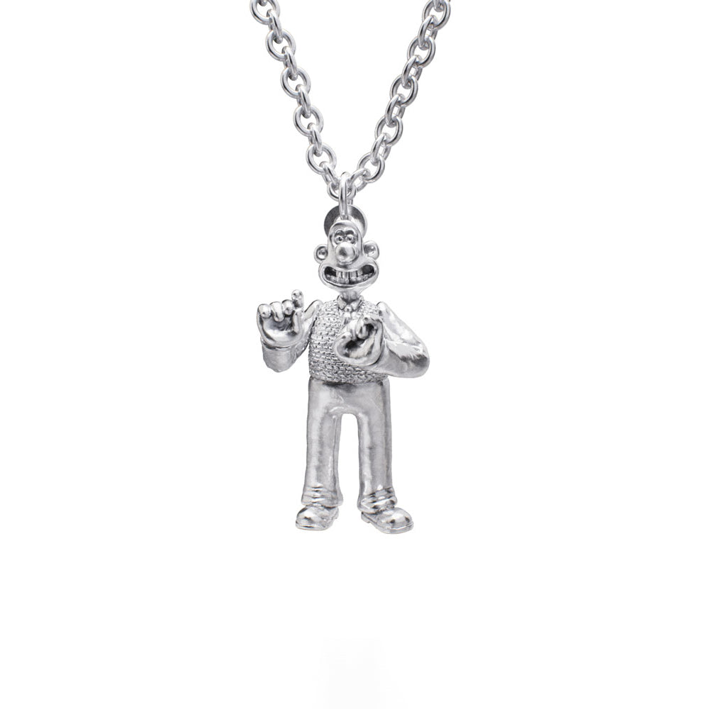Sterling Silver Wallace Charm Necklace