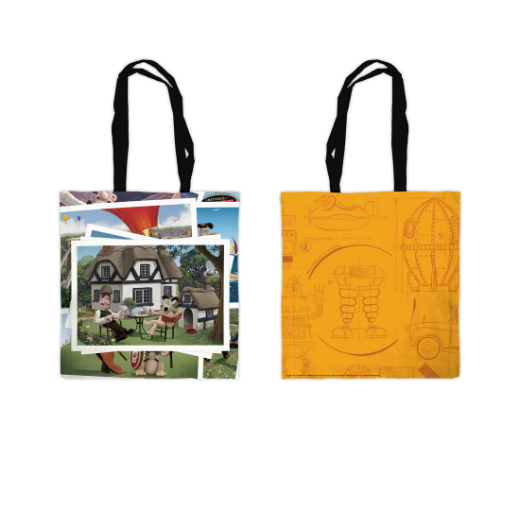 Wallace & Gromit UK Holiday Tote Bags