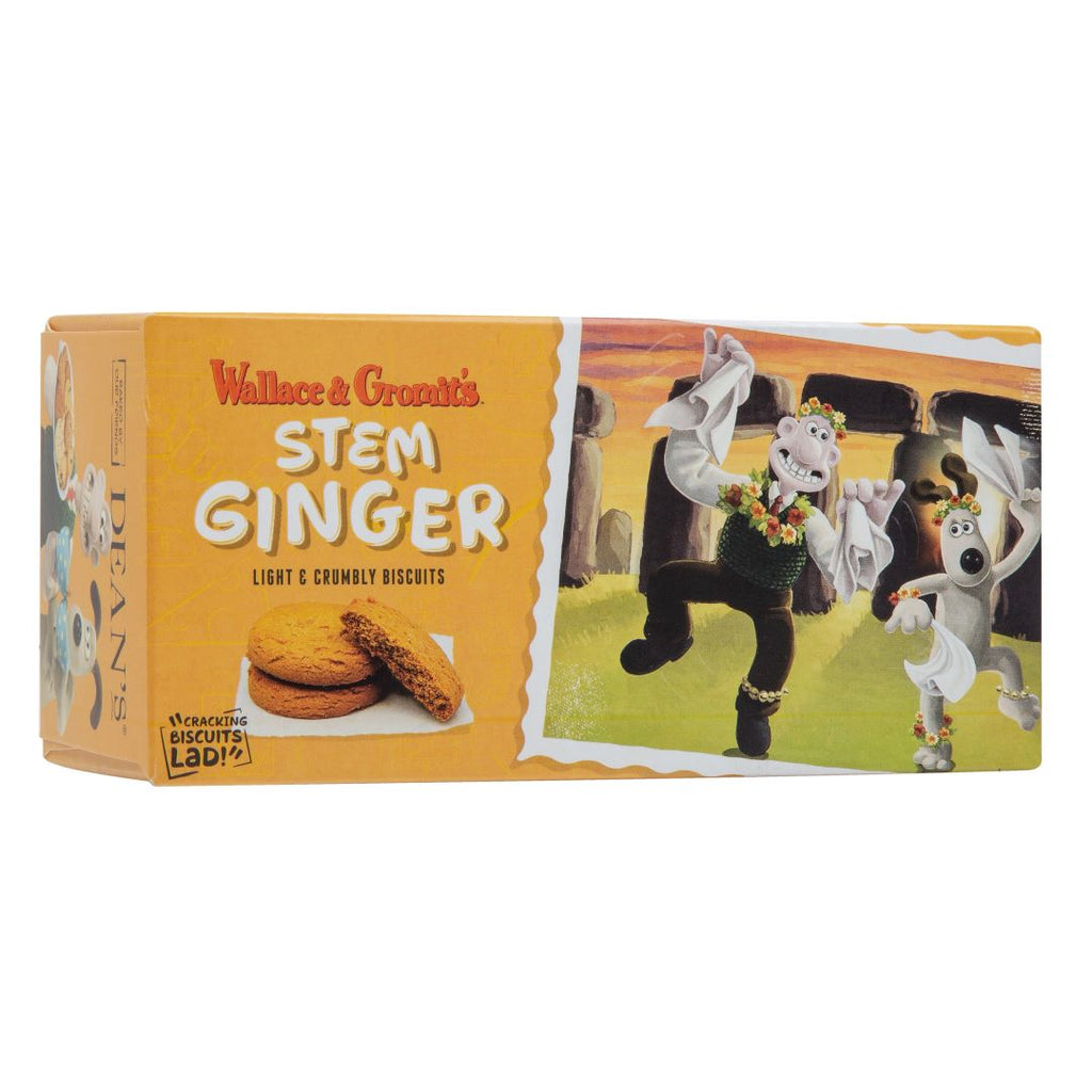 Wallace & Gromit's Stem Ginger Biscuits