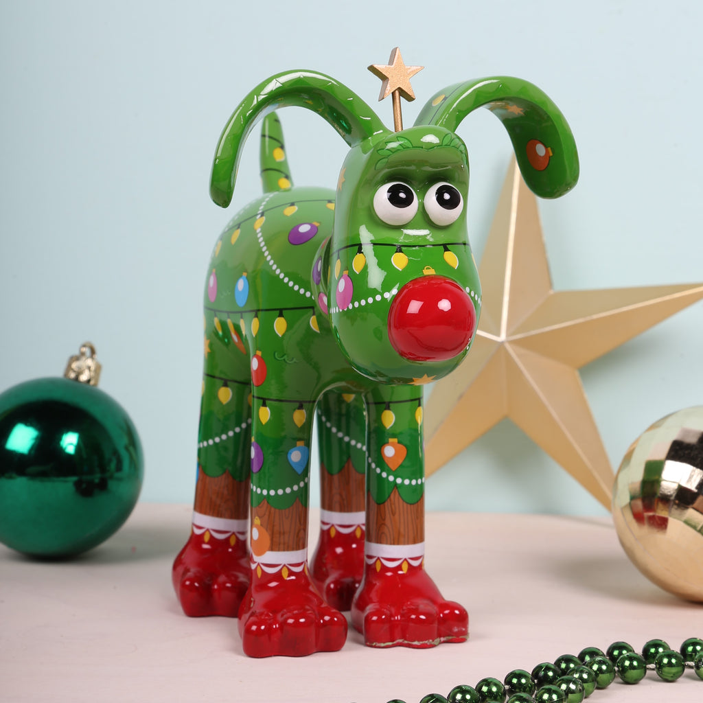 Noël Gromit Figurine