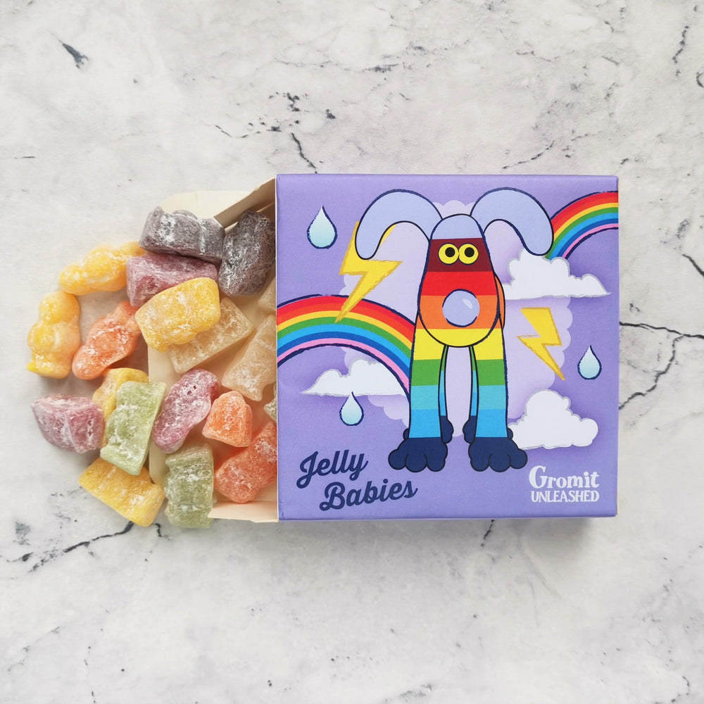 Roger Rainbow Jelly Babies Sweet Box