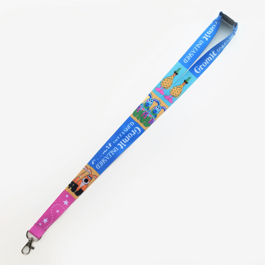 Colourful Gromit Lanyard