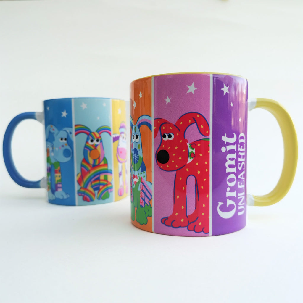 Colourful Gromit boxed Mug