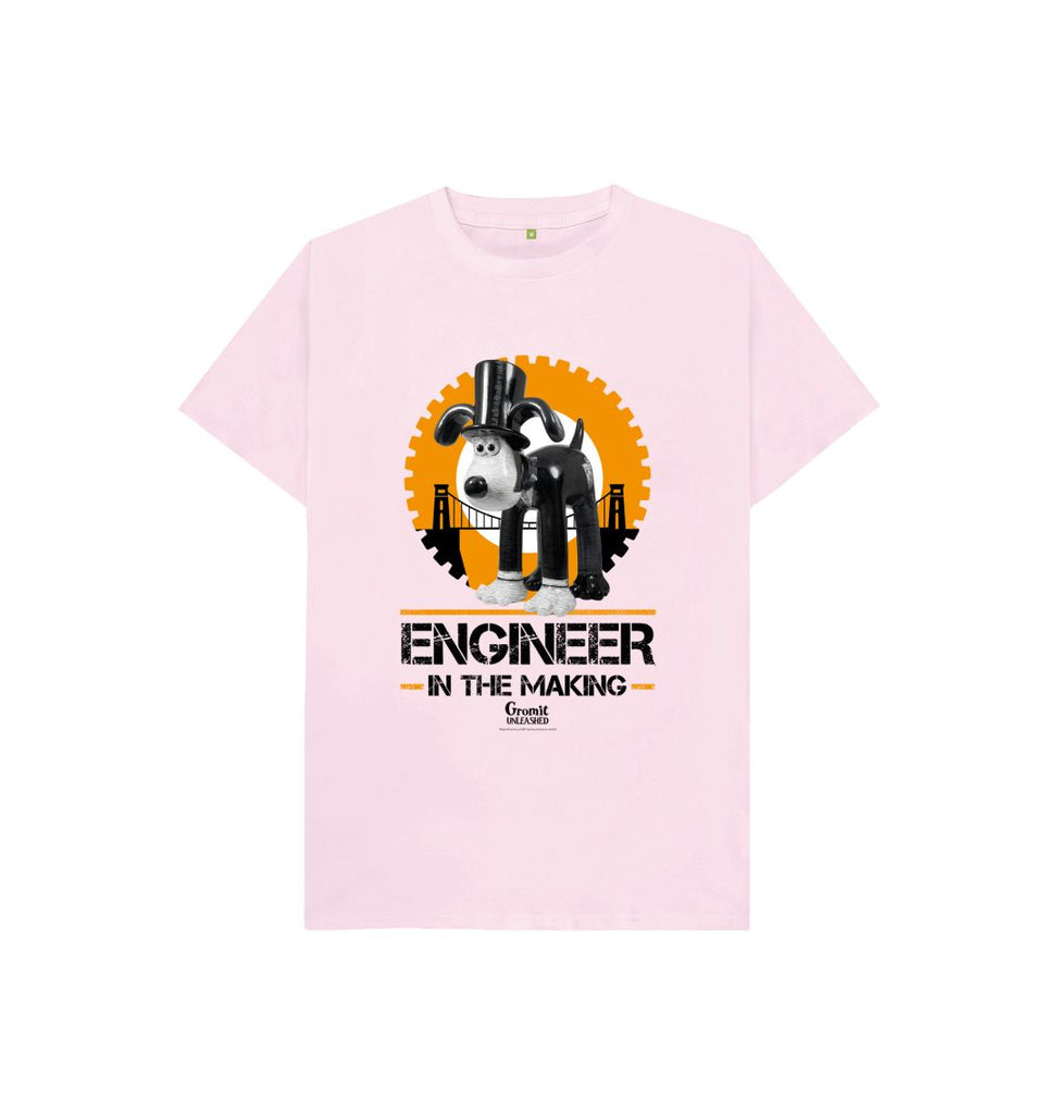 Pink Children's T-shirt Engineer in the making